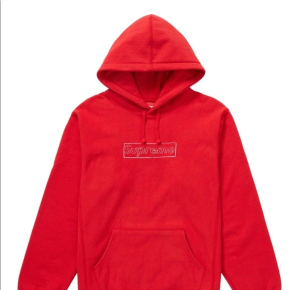 🔥Supreme KAWS Chalk Box Logo Hoodie🔥 - Picture 2 of 5